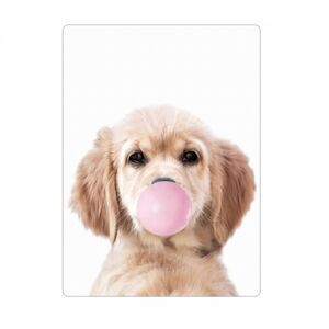 Puppy Bubblegum Magnet 